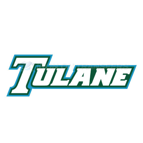 Tulane Green Wave Logo T-shirts Iron On Transfers N6609 - Click Image to Close
